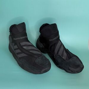 Adidas X Pharrel Crazy BYW - Black High-Top Sneakers